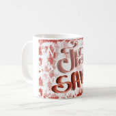 Mug Sips Fidèles : Jésus Sauve (Devant gauche)