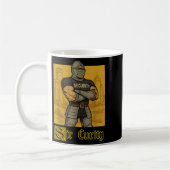 Mug Sir Curity Funny Security Pun Knight Medieval Meme (Gauche)