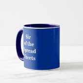 Mug Sir des feuilles de calcul Excel Utilisateur Nom a (Devant gauche)