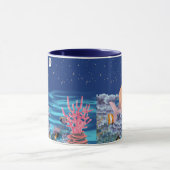 Mug sirena mirando la luna (Centre)