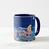 Mug sirena mirando la luna (Devant droit)
