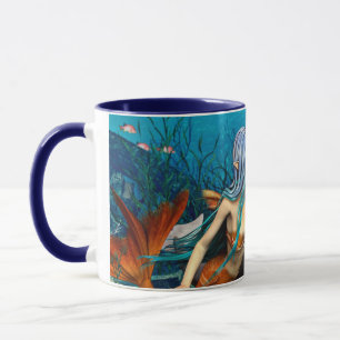 Mug Sirène avec dauphin
