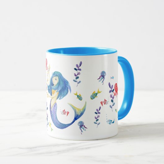 Mug Sirène dansante (Devant droit)