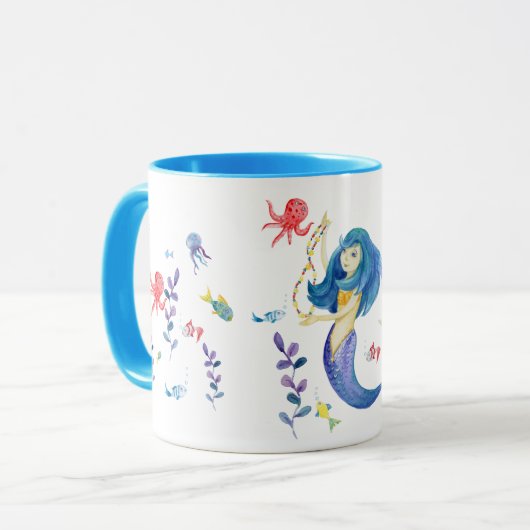 Mug Sirène dansante (Devant gauche)