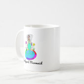 Mug Sirène de jardin (Devant gauche)