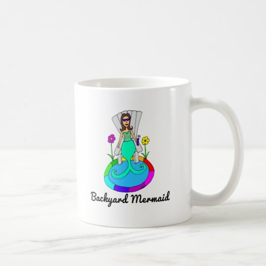 Mug Sirène de jardin (Droite)