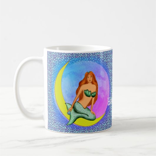 Mug Sirène de Lune (Gauche)