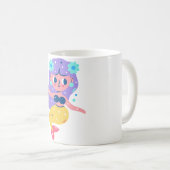 Mug Sirène de surf (Devant droit)