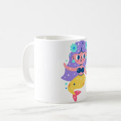 Mug Sirène de surf (Devant gauche)