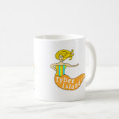 Mug Sirène d'île de Tybee, la Géorgie (Devant droit)