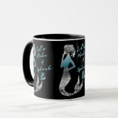 Mug Sirène d'océan Faisons un éclaboussure (Devant gauche)