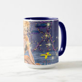 Mug Sirène dorée (Devant droit)