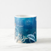 Mug Sirène Fantastique Blonde Plage Enchantée (Centre)