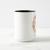 Mug Sirène Florale personnalisée (Centre)