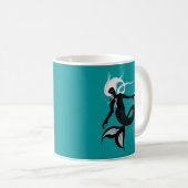 Mug Sirène gothique Imaginaire foncé Créature (Devant droit)