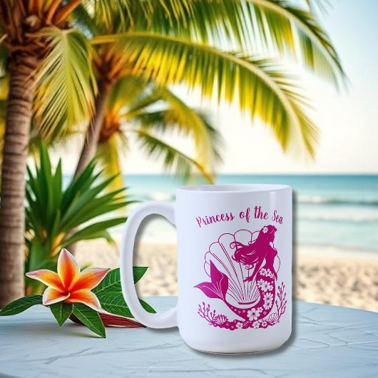 Mug Sirène hawaïenne-princesse de la mer