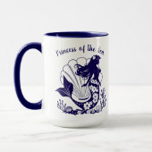 Mug Sirène hawaïenne-princesse de la mer (Gauche)