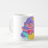 Mug Sirène jaune (Devant gauche)