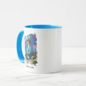 Mug Sirène Mystique Océan Fantastique Vie Bleue de la (Devant gauche)