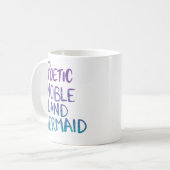 Mug Sirène noble poétique de terre (Devant gauche)