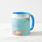 Mug Sirène personnalisée (Devant droit)