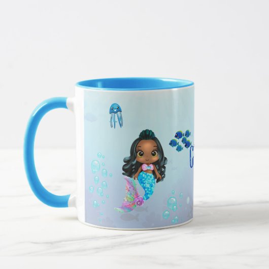 Mug Sirène personnalisée (Gauche)