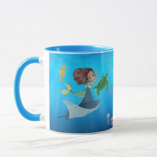 Mug Sirène personnalisée (Gauche)