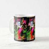 Mug sirène rouge fête (Devant gauche)