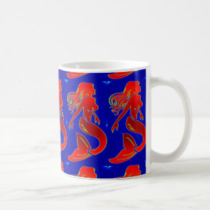 Mug sirène rousse