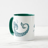 Mug Sirène usée (Devant gauche)