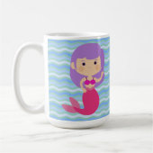 Mug Sirène Violette (Gauche)