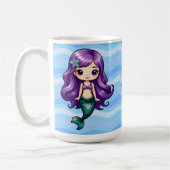 Mug Sirène Violette (Gauche)
