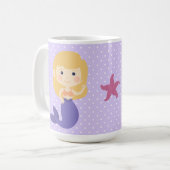Mug Sirène Violette (Devant gauche)