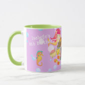 Mug Sirènes photo rose (Gauche)