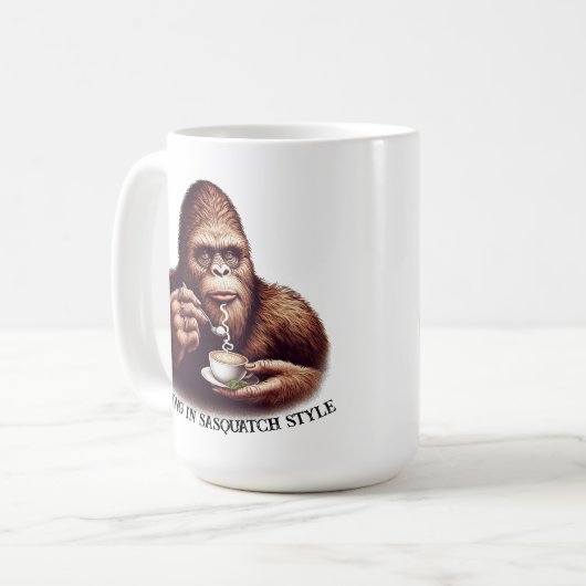 Mug Siroter dans le style Sasquatch (Devant gauche)