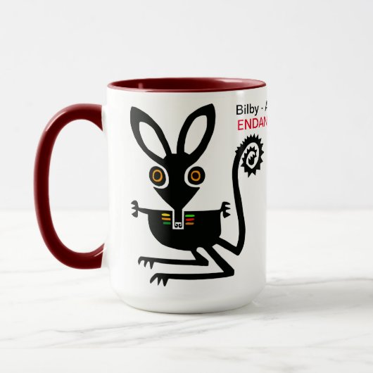 Mug Siroter du café ! - Aussie - BILBY - Conservation  (Gauche)