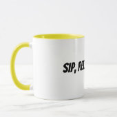 Mug siroter, se détendre, recommencer (Gauche)