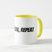 Mug siroter, se détendre, recommencer (Devant droit)