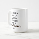 Mug Sirotez Avec Style Notre Bougie De Café Confiance  (Devant gauche)