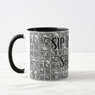 Mug Sirotez un café dans l'ombre