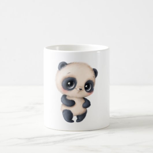 Mug Sirotez un verre de style avec notre Panda Desi ir (Centre)