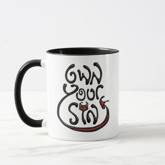 Mug Sirotez votre péché avec fierté (Gauche)