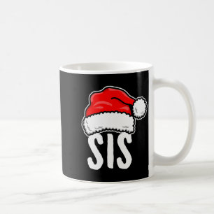 Mug Sis Noël Père Noël Famille Pyjama Assortis Sœur
