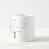 Mug SISTER GIft FUNNY, le meilleur moteur de recherche (Devant gauche)