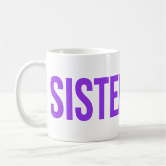 Mug SISTERHOOD Marque déposée Violet