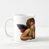 Mug Sistine Madonna, Angels détail par Raphael Sanzio (Gauche)