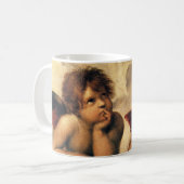 Mug Sistine Madonna Angels par Raphael Sanzio (Devant gauche)