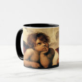 Mug Sistine Madonna Angels par Raphael Sanzio (Devant gauche)