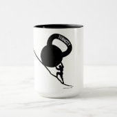 Mug Sisyphus Kettlebell Tenacité (Centre)