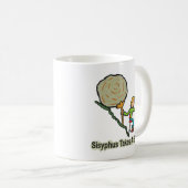Mug Sisyphus Prend Une Pause (Devant droit)